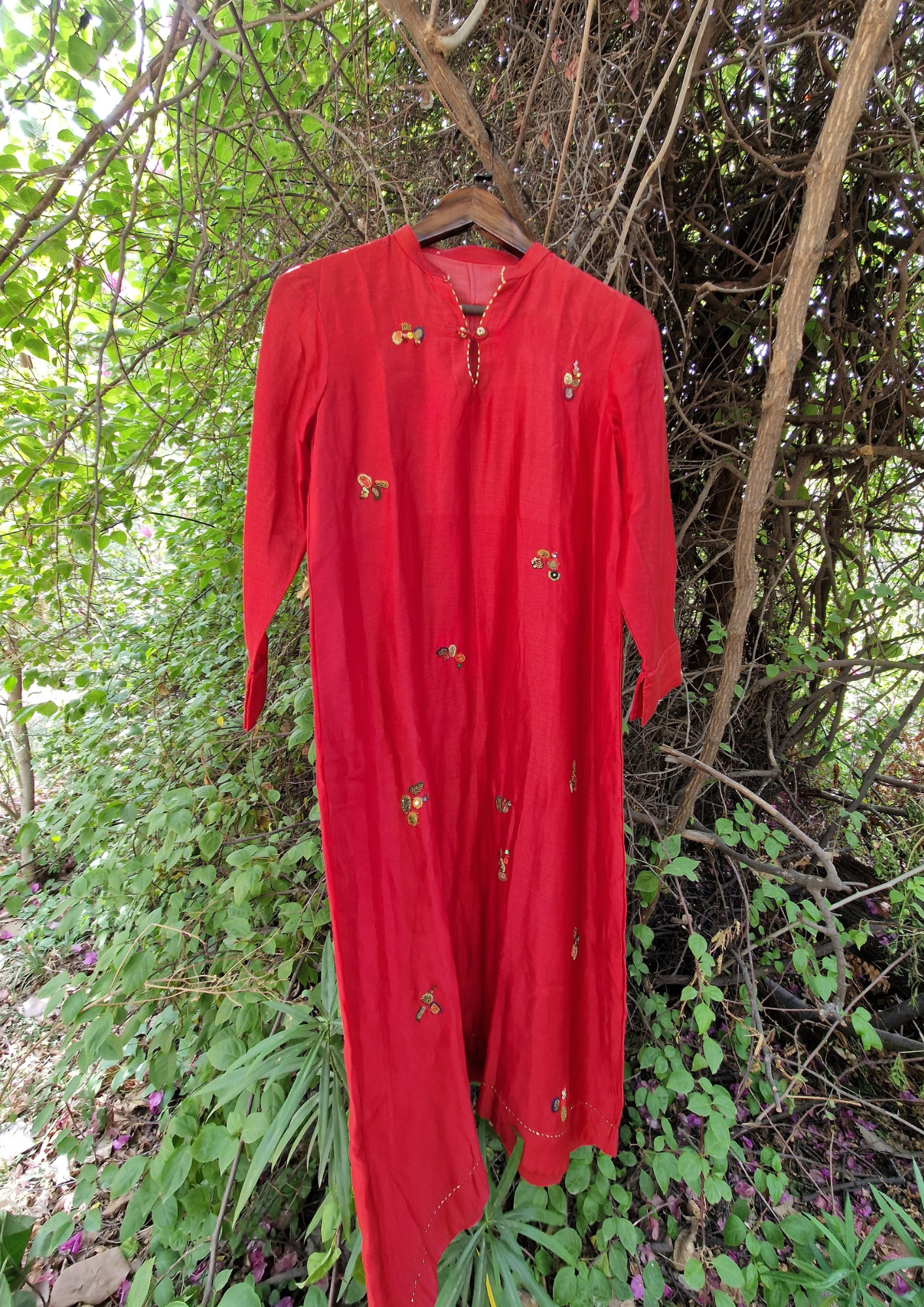 Bright Red Tunic