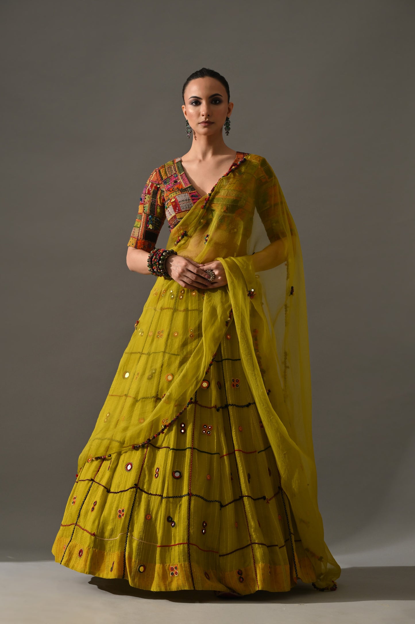 Potli Button Dupatta
