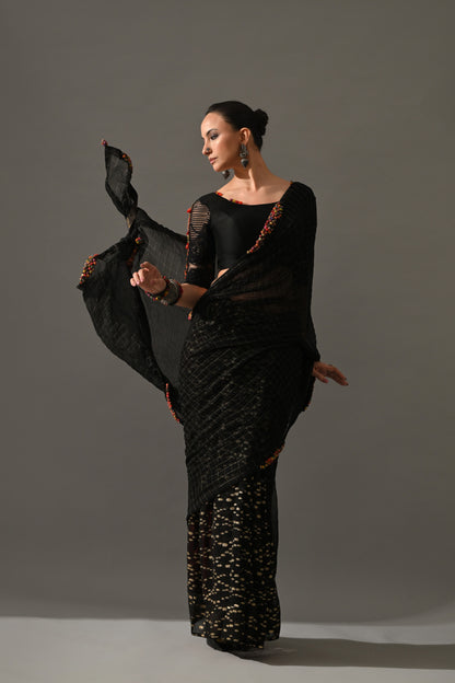 Cocktail Saree Set