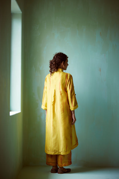 Yellow Tie Dye Tunic