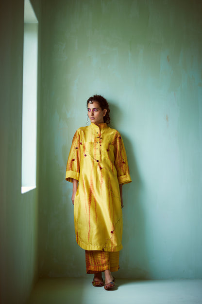 Yellow Tie Dye Tunic