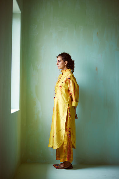 Yellow Tie Dye Tunic
