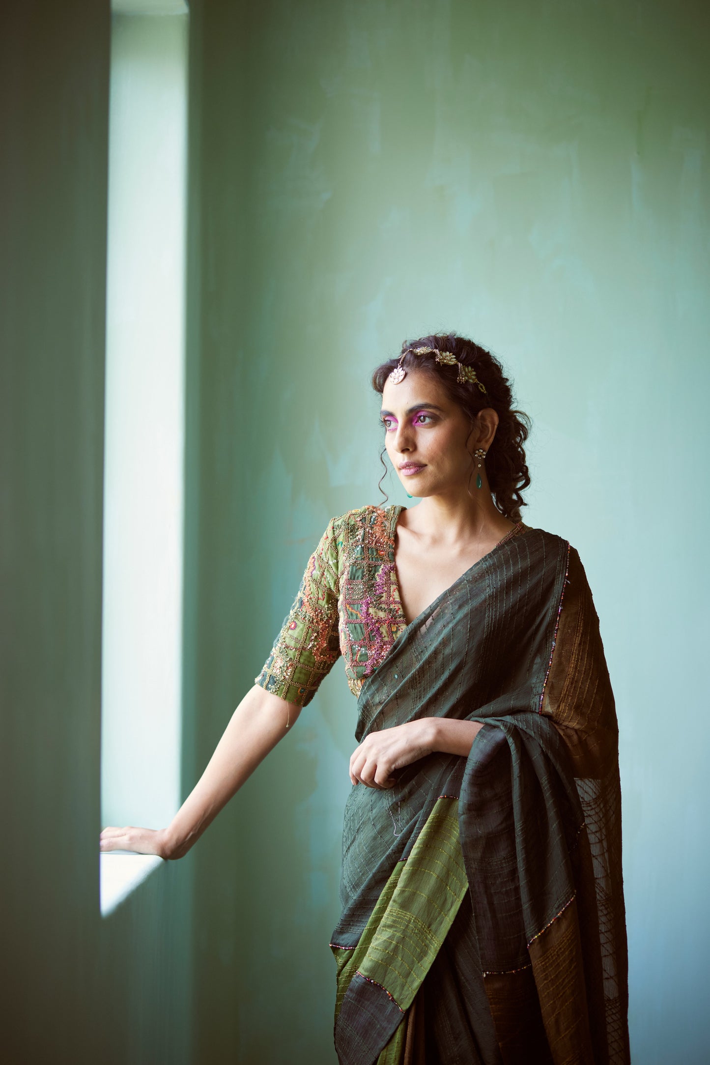 Gulab Blouse (Green)