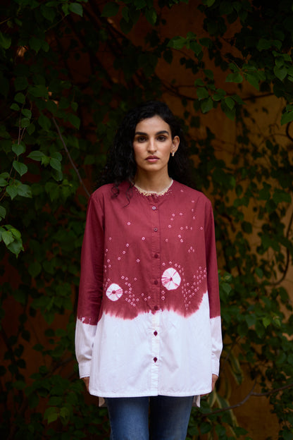 Cotton Ombre Shirt