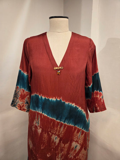 Silk Tie Dye Tunic