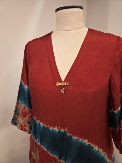 Silk Tie Dye Tunic