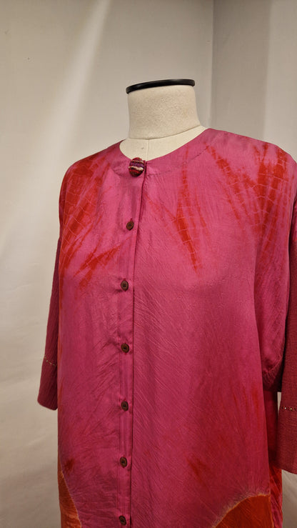 Silk Tie Dye Tunic
