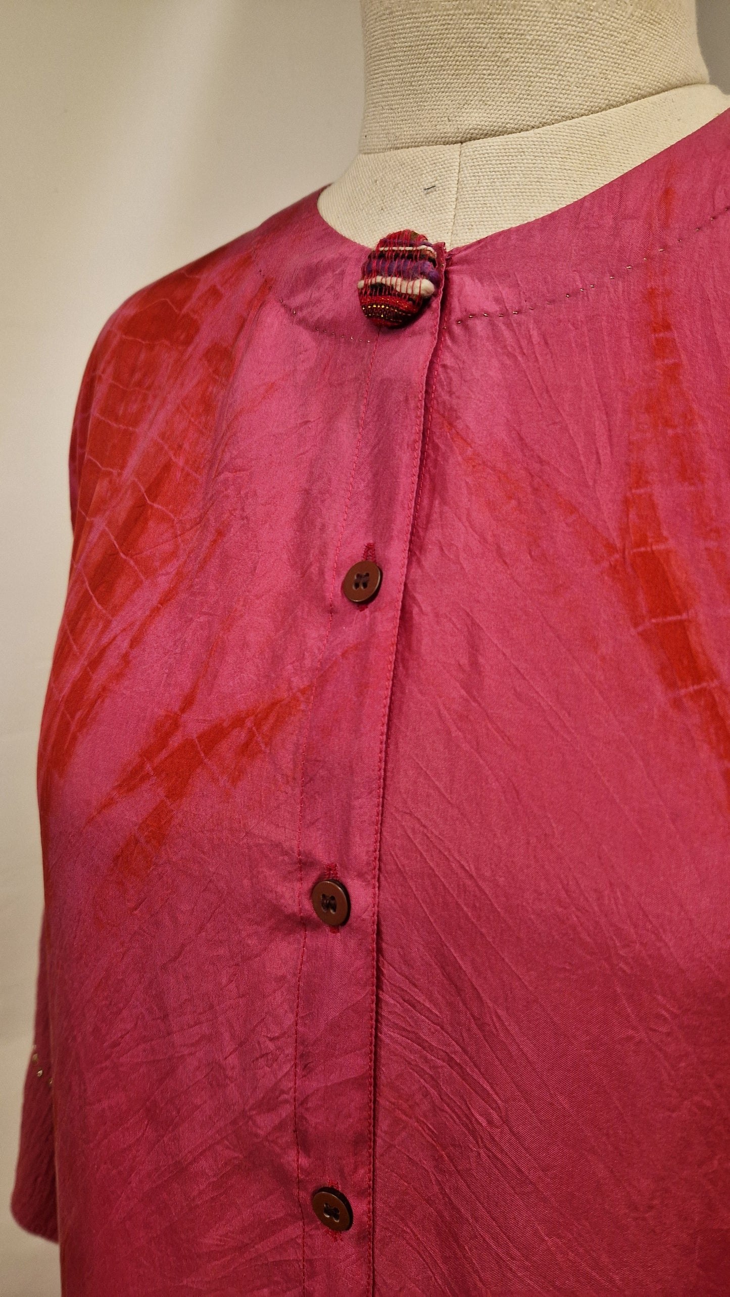 Silk Tie Dye Tunic