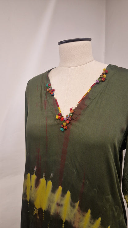 Cotton Tie Dye Tunic