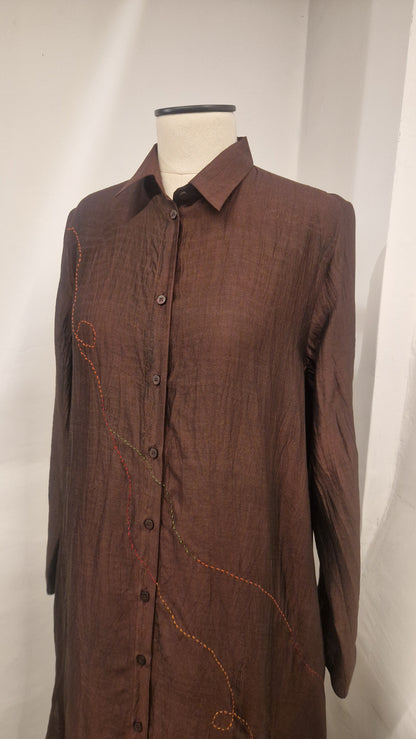Crushed Silk Shirt