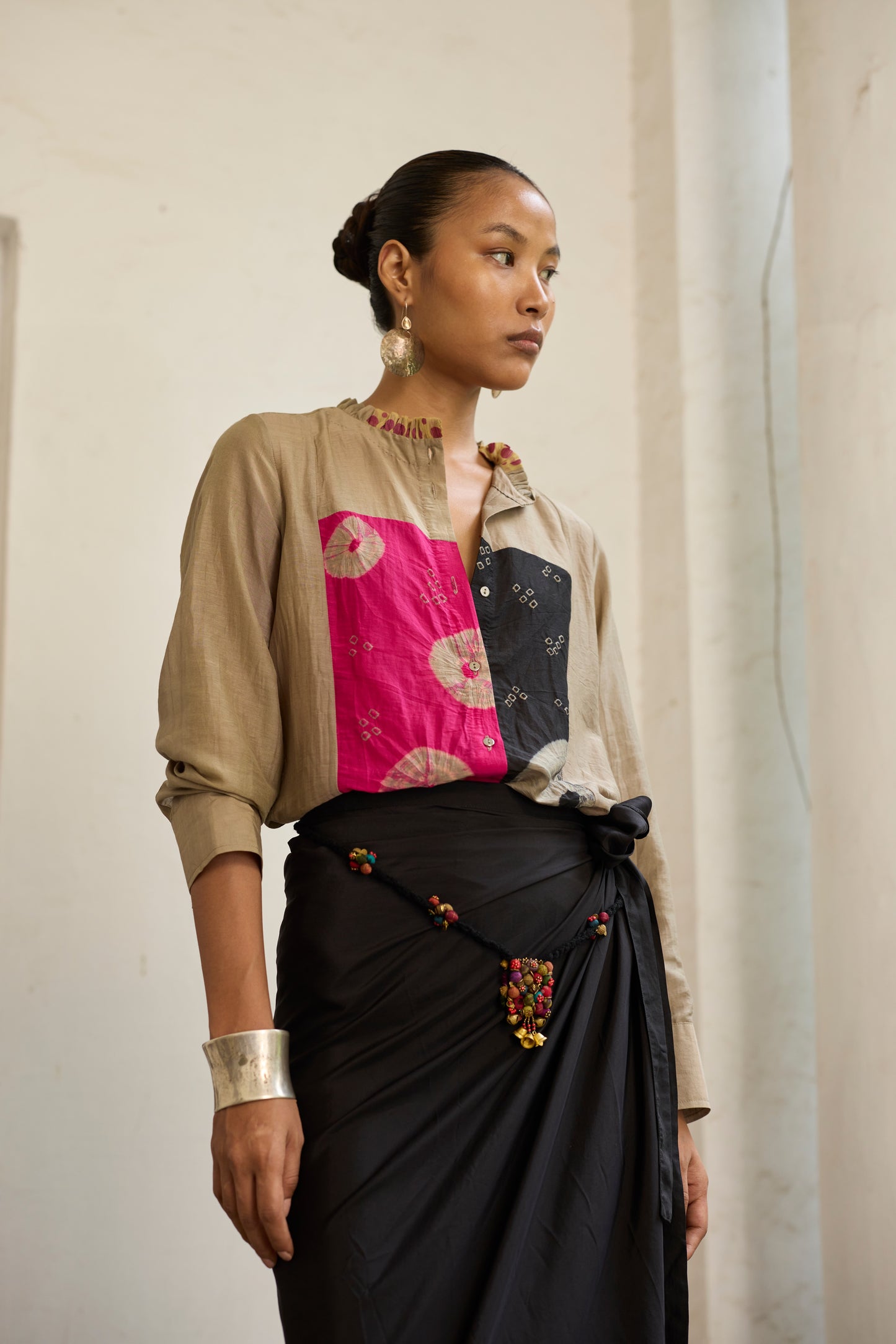 Noir Wrap Skirt