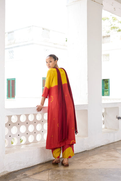 Blaze Neckless Dupatta