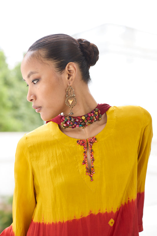 Blaze Neckless Dupatta