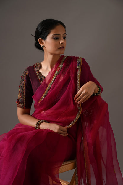 Sharbat Blouse (Purple)