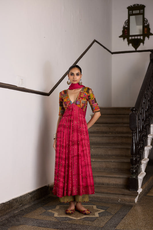 Panchmel Anarkali
