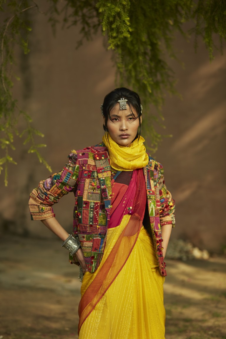 Patchwork Embroidered Jacket