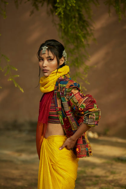 Patchwork Embroidered Jacket