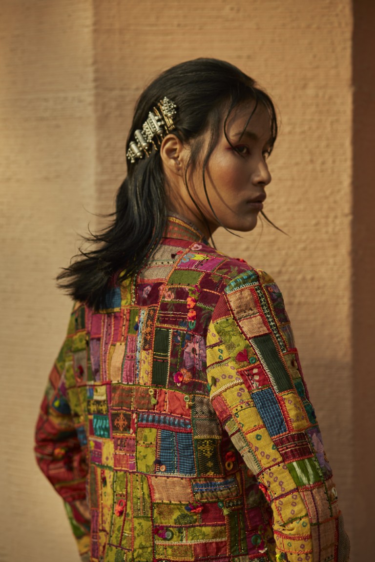 Patchwork Embroidered Jacket