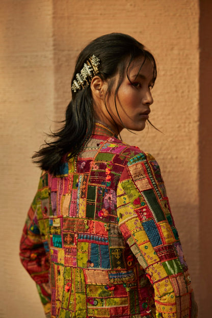 Patchwork Embroidered Jacket