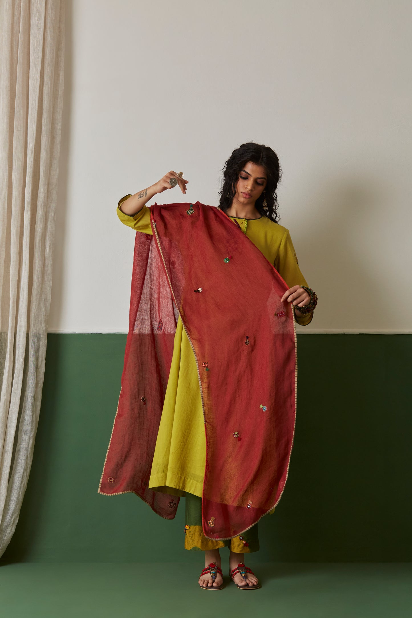 Terracotta Dupatta