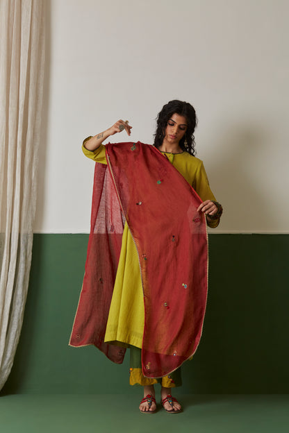 Terracotta Dupatta