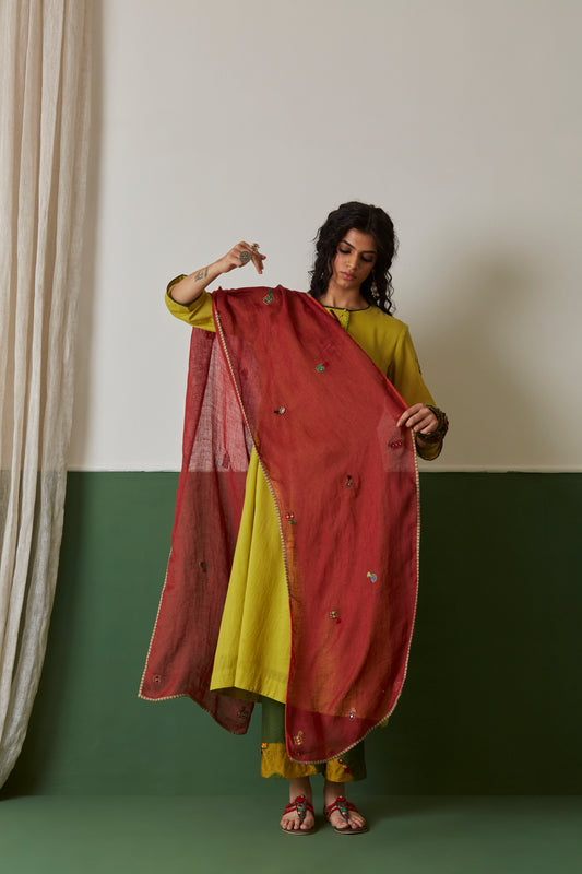 Terracotta Dupatta