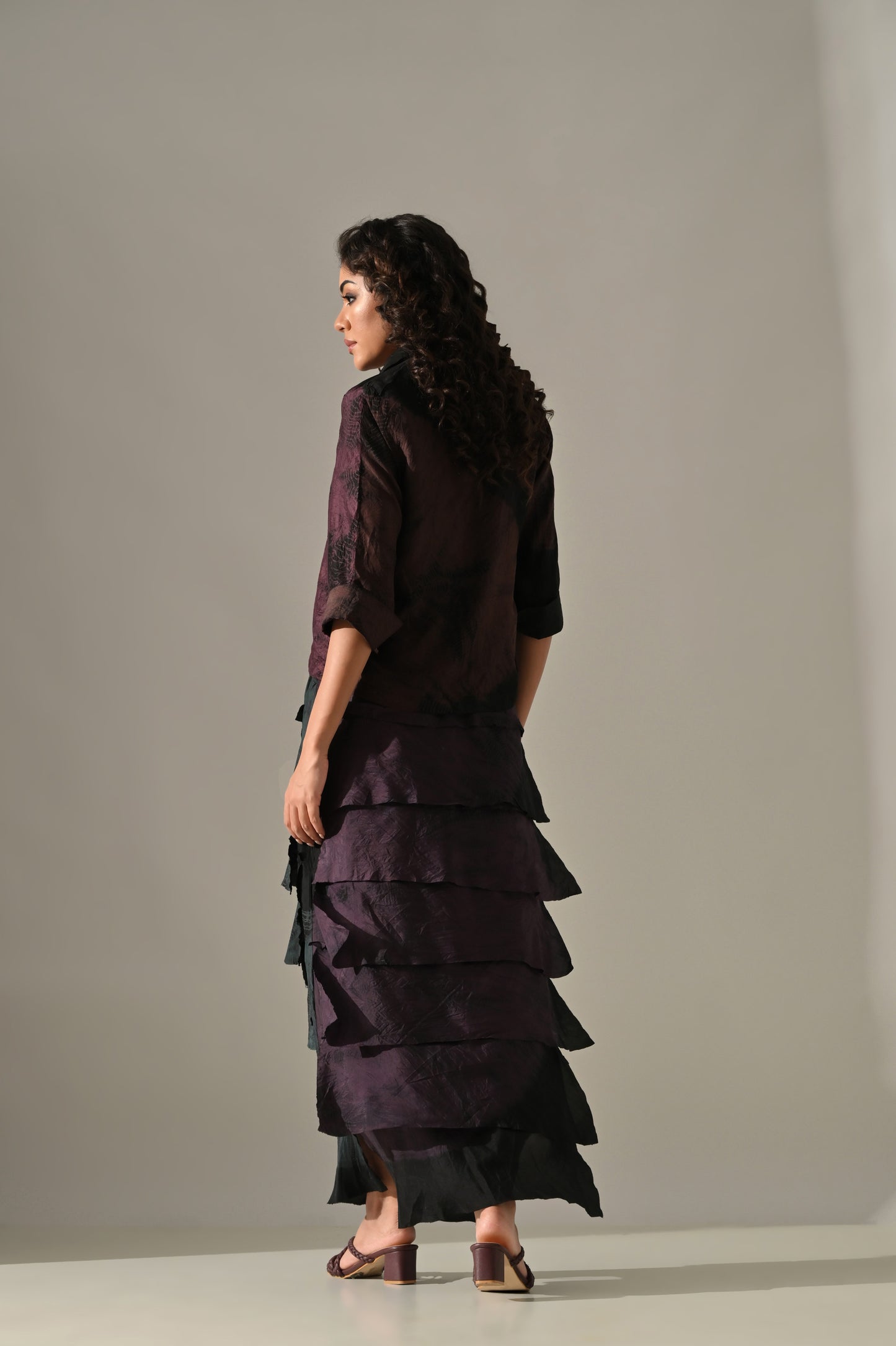 Flappy Skirt Set - Dark