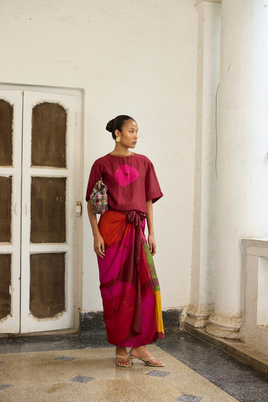 Kaleidoscope Wrap Skirt
