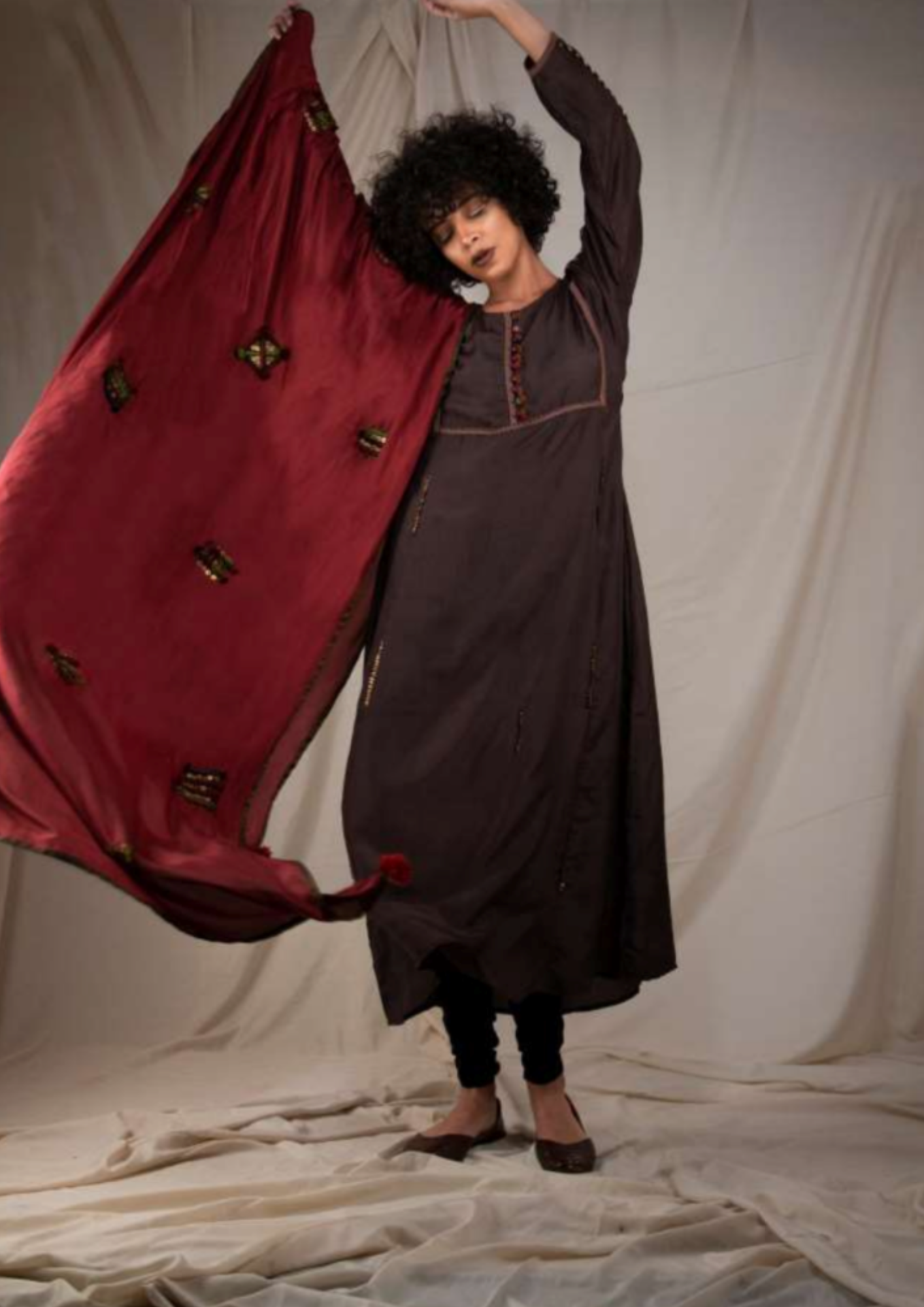 Cotton Silk Tunic