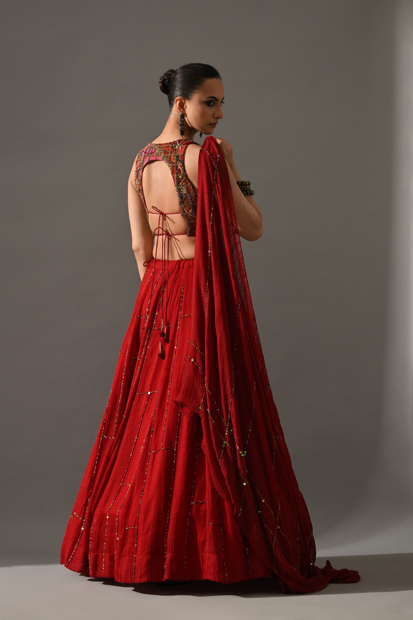 Gulab Lehenga Set