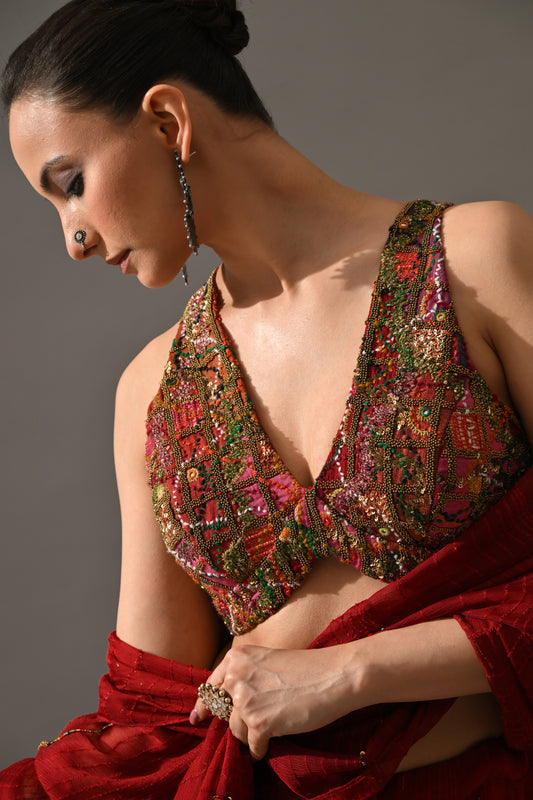 Gulab Blouse (Halter)