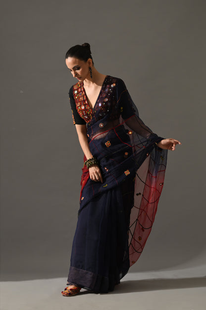 Jharoka Saree Set