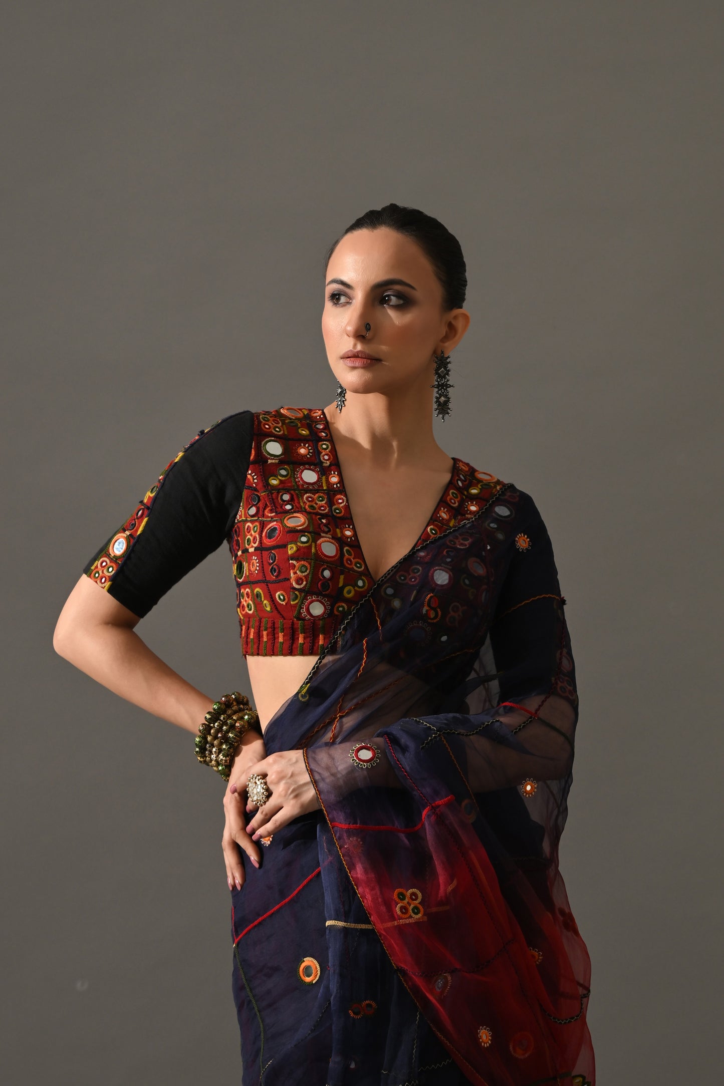 Jharoka Saree Set