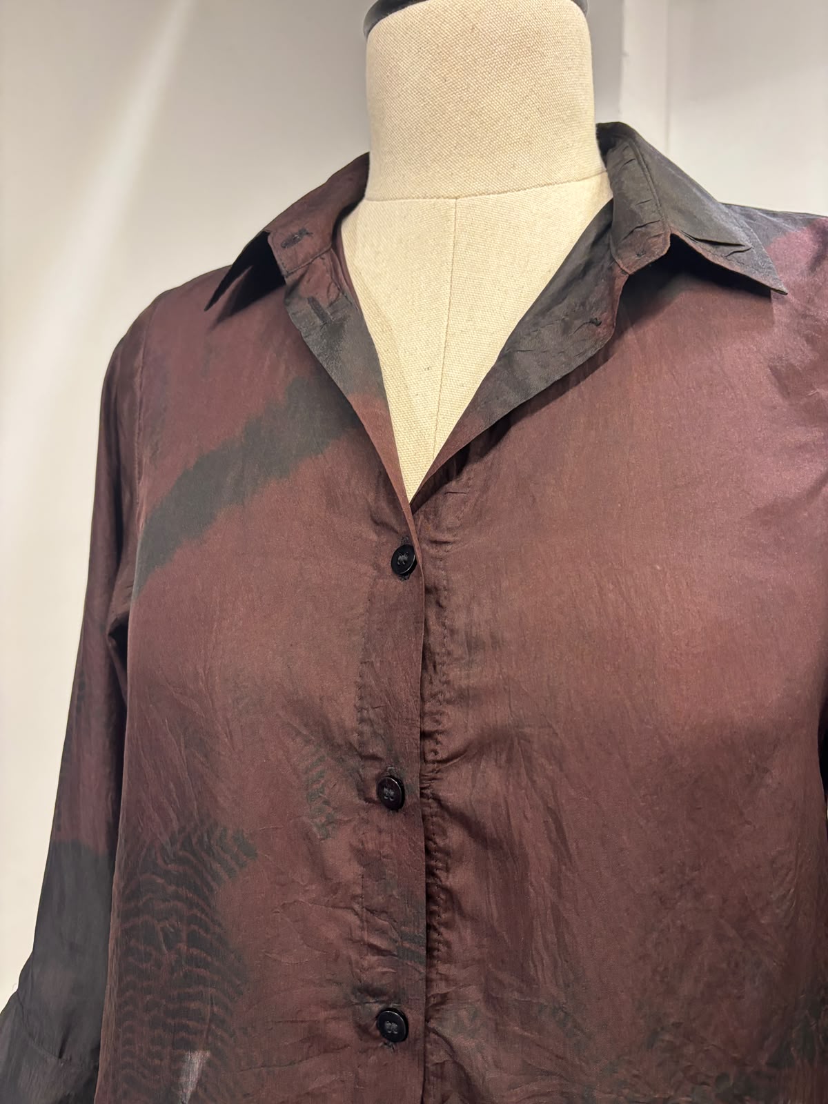 Plum Tie dye shirt
