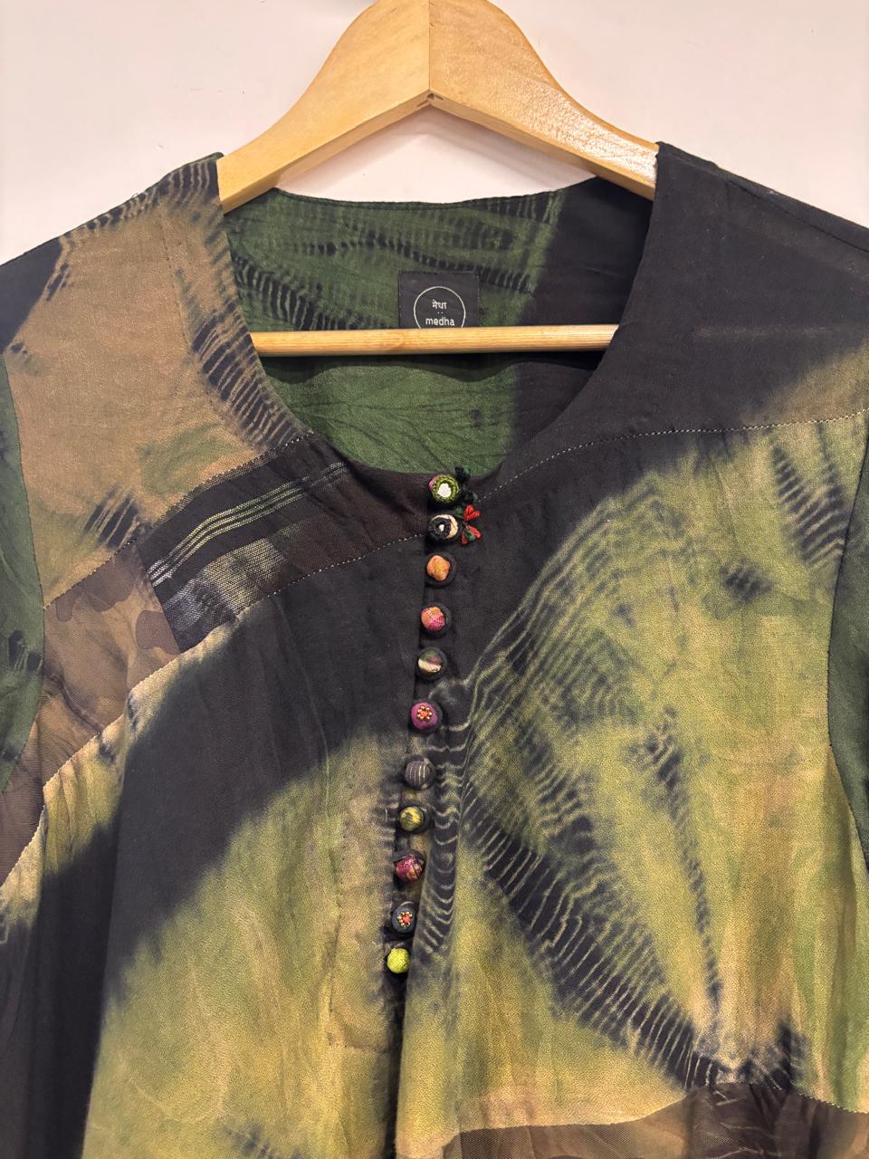 Olive Black Tunic