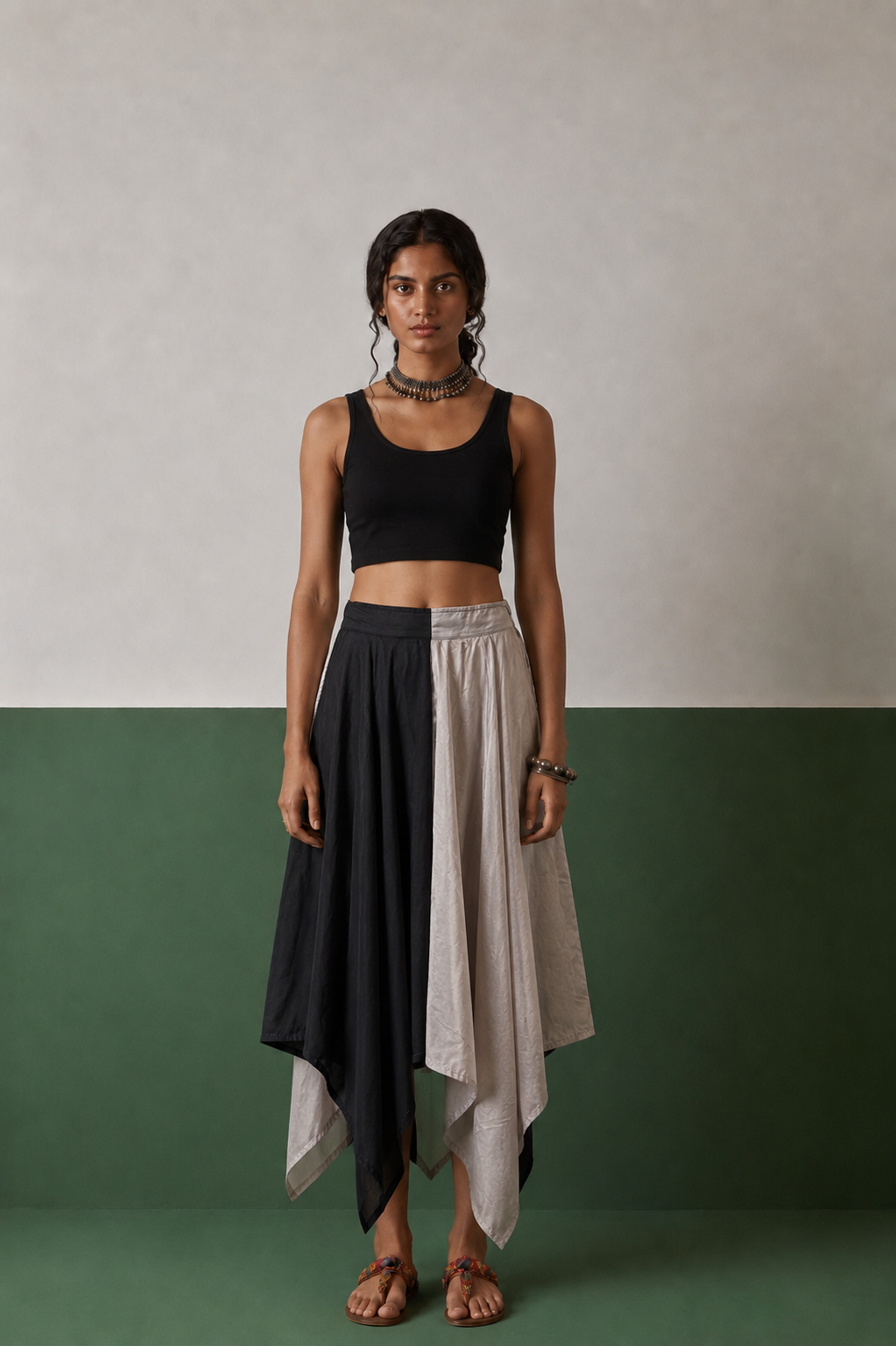 Asymmetrical Skirt