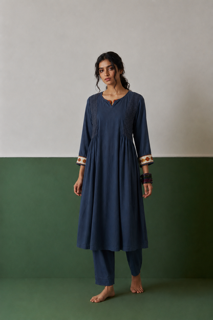 Blue Cotton tunic