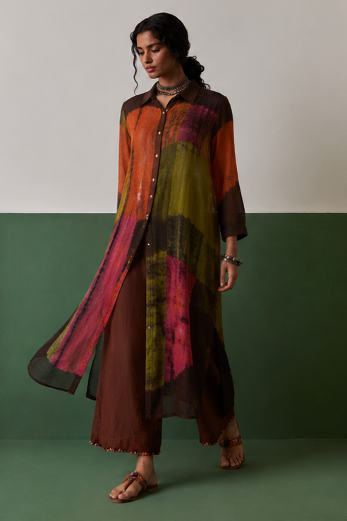 Patchwork Cotton Tunic