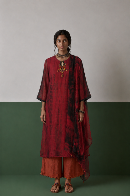 Chiffon Tie Dye Dupatta
