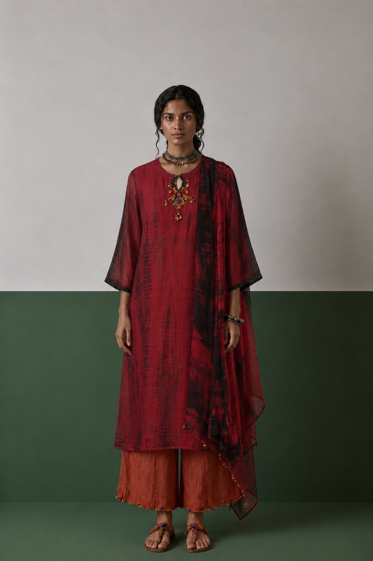 Chiffon Tie Dye Dupatta